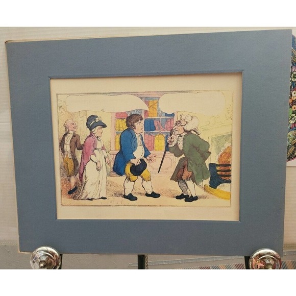 Thomas Rowlandson A Visit to the Doctor Print - Picture 2 of 3